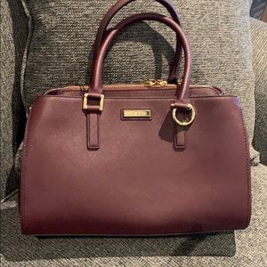 NEW Maroon Calvin Klein bag